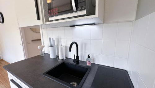 Stadtwald Langzeit-Apartment - Küche - Waschmaschine - S-Bahn direkt - Foto 3, stove
