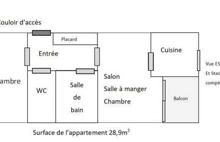 Vamorel, appartement pour 4 au pied des pistes. - Foto 11