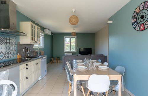 Maison Familiale à Gastes, 400m du Lac, Climatisée, Jardin, 6 Pers. - Ménage Inclus - FR-1-319-575 - Foto 10