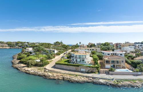 NEW! Villa ESPERANZA, Can Marilla, Front Sea View, Pool, AC, BBQ - Foto 47