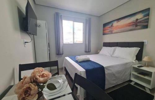 Kitnet304 centro,c linda vista janela, tv smart - Foto 24