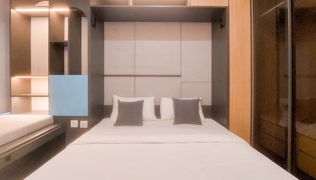 Cozy and New Studio at Collins Boulevard Apartment - Foto 3, Habitación