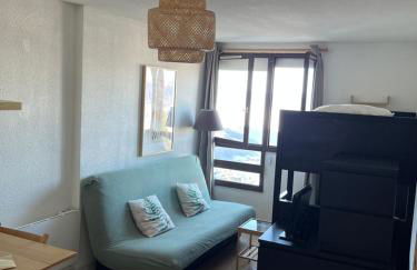 Studio lumineux à Prapoutel, Les 7 Laux, Alpes - Foto 4