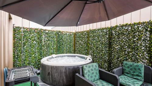 Paris au PETIT SÉSAME jacuzzi cosy Stade De France 6 personnes Wifi Terrasse Parking privé - Foto 5