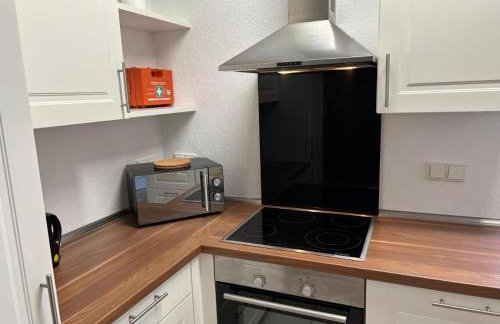 Möblierte Wohnung mit ruhiger Terrasse in bester Lage für Feriengäste und beruflich Reisende AW12A-I - Foto 7