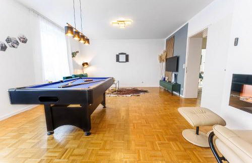 Große Terassen-Wohnung mit Grill, Playstation 5, Billardtisch und Massagesessel - Foto 35