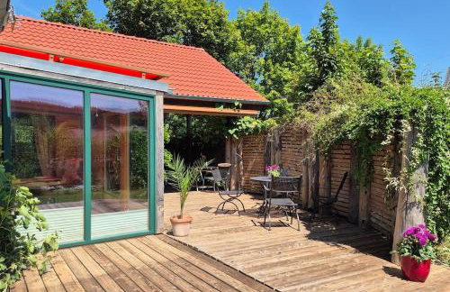 Ökologisches Hideaway mit Sauna und großem Garten - Foto 1