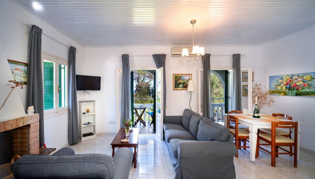 Villa Maria in Paxi With 2 Bedrooms and 1 Bathrooms - Foto 5, Habitación