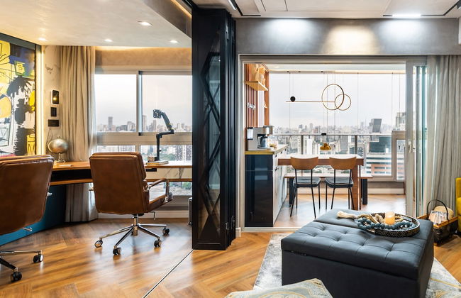 Stunning Views | Luxurious Apartment with Marginal Pinheiros View at River One Residencial by Okaeri Home Apartments - Foto 29