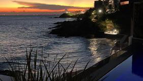 Apartamento alto padrão Salvador BC1309 Pé na Areia Vista Mar Barra Ondina - Foto 5