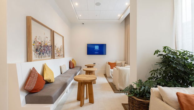 Sitzecke in der Lobby