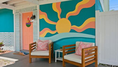 5 min Beaches~Mini Golf~Pool Table~Pets~KING BED + - Foto 4