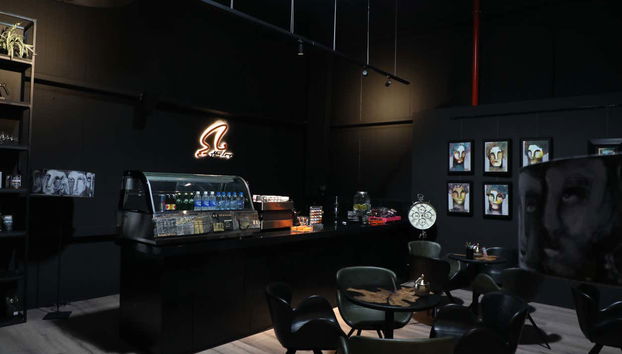 Área de restauração da Alia Gallery