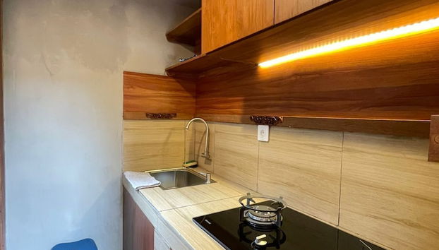 Ngesil Private Joglo and Pool - Foto 5, Cocina privada