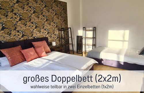 Schöne, ruhige Stadtwohnung, Küche, SmartTV, 1-5 Pers - Foto 18