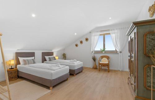 ALPENglück - Stylisches Dachgeschoss-Apartment mit Bergblick, großer Balkon & 3 Schlafzimmern - Foto 6