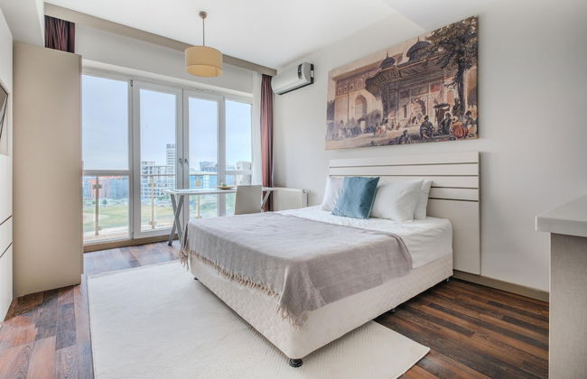 Modern Residence Studio Flat w Balcony in Bagcilar - Foto 1