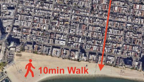 Boho 1-Bedroom BEACH Condo with Mid Size Parking, AC & Laundry - Walk 10min to BEACH! - Foto 2