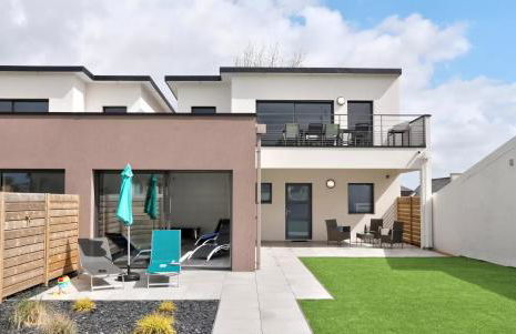 Villa Azénor Bretagne Piscine Intérieure Partagée toute l'année 100m plage - Foto 12