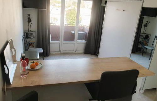 Studio en Résidence Piscine Tennis - Foto 8