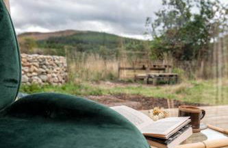 Alba - Charming boutique forest view cabin with hot tub in Ballater - Foto 9