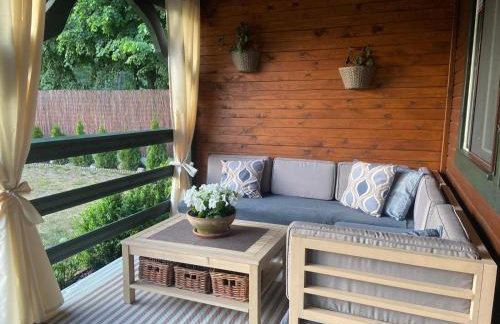 Uroczy drewniany domek w Charzykowach - Foto 19