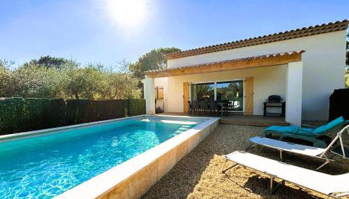 Plan de la Tour M2 - Villa 6 pers climatisée, 3 ch, piscine privée chauffée, calme & verdure - Foto 2