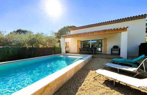 Plan de la Tour M2 - Villa 6 pers climatisée, 3 ch, piscine privée chauffée, calme & verdure - Foto 2