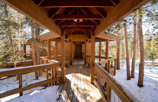 The Atrium Haven Winter Park Cabin Hot Tub - Photo 20