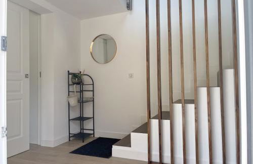 Superbe Maison Loft 80 m2 au calme avec jardin et parking privés proche Paris Disney la vallée village - Foto 18