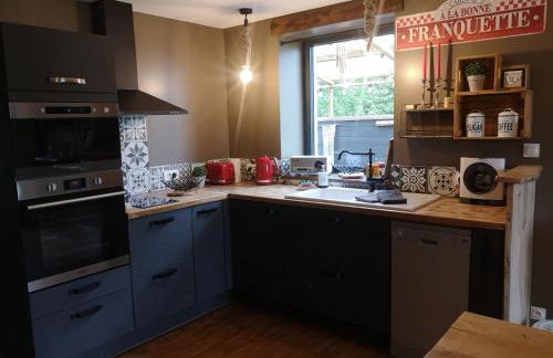 Gîte La Grange de La Trigalle avec spa professionnel privatif - Foto 6