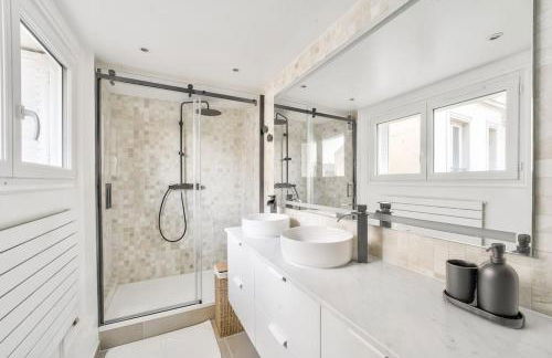 Superbe appartement terrasse 75m Paris - Foto 9