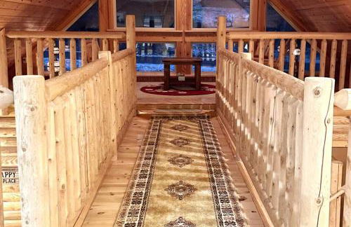 One of a Kind Rustic Log Cabin near Bryce Resort - Large Game Room - Fire Pit - Large Deck - BBQ - Foto 9