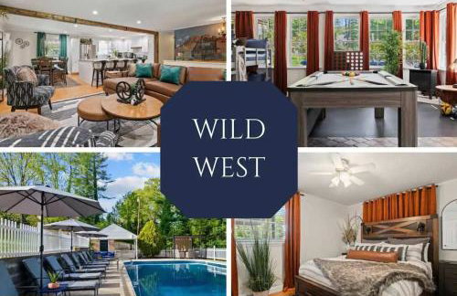 Wild West Pool Sportcourt Hot Tub Fire Pit - Foto 6