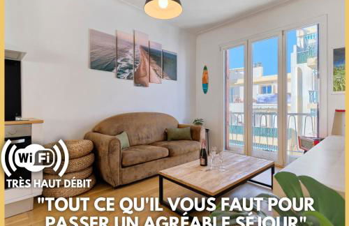 CENTRE VILLE-GRAND APPARTEMENT DE 50 M2 - COSY AVEC TERRASSE -Wifi - Foto 1