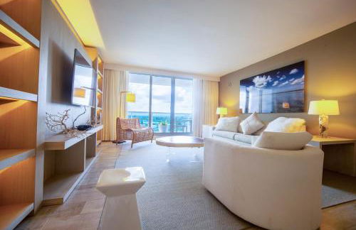 1 Hotel 1 Bedroom 1 and Half Bathroom Beachfront Residence With Balcony - Foto 32