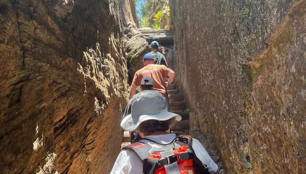 Balade en 4x4 dans les Montagnes Bleues - Photo 4, Marchez parmi de hautes formations rocheuses