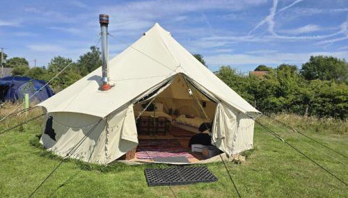 6m xl Bell Tent, Near Whitby, With log Burner - Foto 3