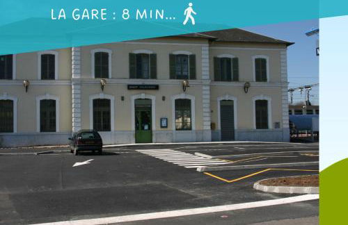 L'Emeraude Rez-de-chaussée - Parking privé -Zapart'Hôtels - Photo 25