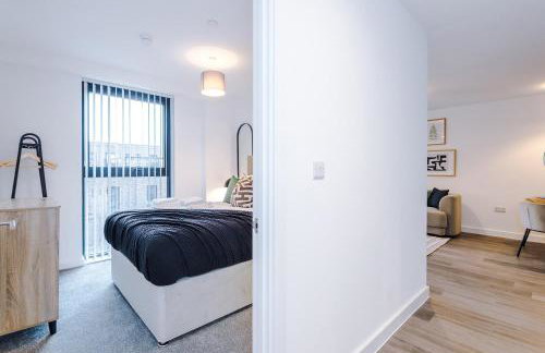 Modern 2BR Apartment w Secure Parking Salford - Foto 23