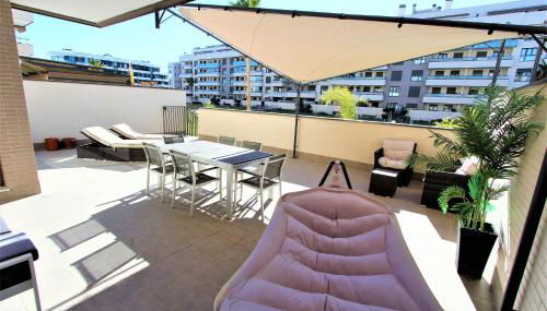 Los Alamos playa, piscina, parking y Padel - Foto 2