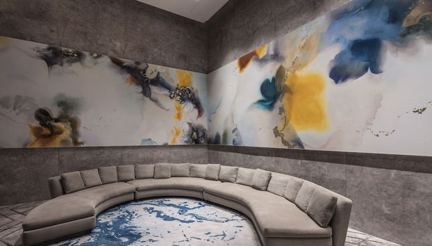 Zona de estar del vestíbulo