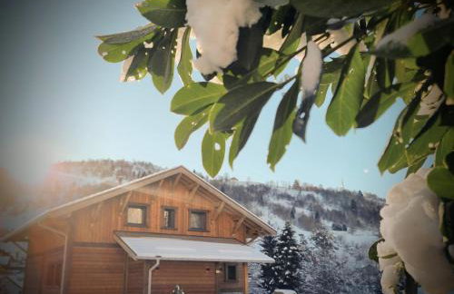 Chalet paisible 3 étoiles Sauna, Cheminée, Terrasse Sud, Vue montagne, Bois & Pierre authentique et confort moderne - Photo 2