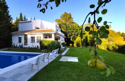 Holiday villa in 10 min from Fuengirola beach with sea views pool BBQ parking WiFi aircon big garden - Photo 7