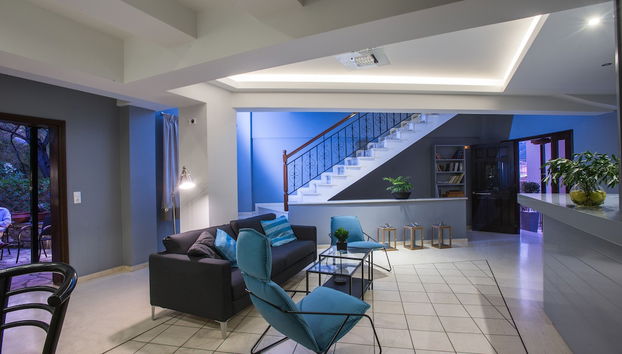 Zona de estar del vestíbulo