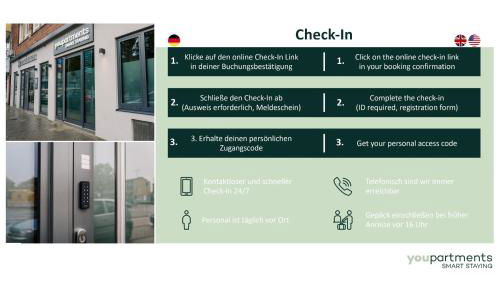 City-Studio im Innenhof mit Boxspring-Bett und Community-Raum - Foto 3