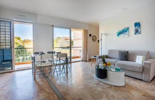 Belle résidence arborée, Appart climatisé, piscine, à 500m de la mer - Foto 6