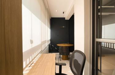 Moderno Studio Santa Cruz 5 perto São Paulo Expo - Foto 27