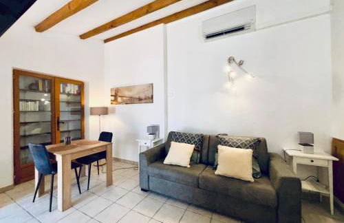 Studio 2 personnes - climatisé, terrasse, parking - Foto 5