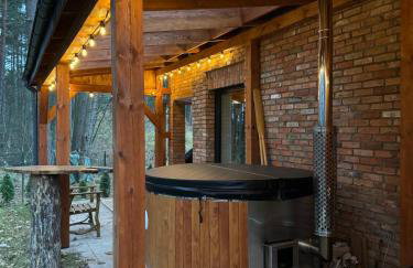 Ceglany Domek z jacuzzi, nad jeziorem, przy lesie - Foto 10
